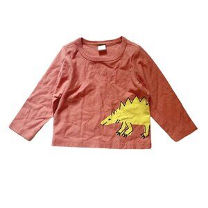 Tea Collection Super Stego Tee Dinosaur Size 6-9 Months